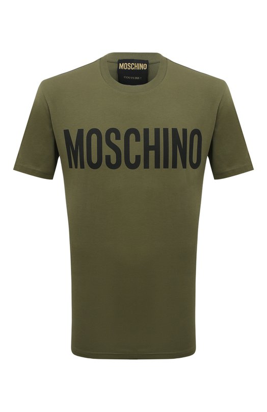 Где купить Хлопковая футболка Moschino Moschino 