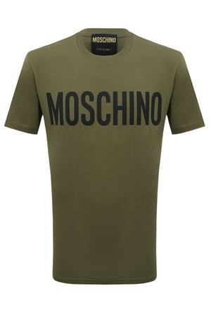 Хлопковая футболка Moschino