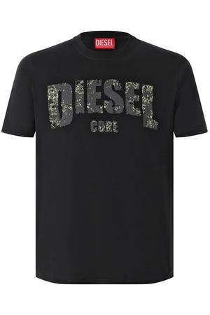 Хлопковая футболка Diesel