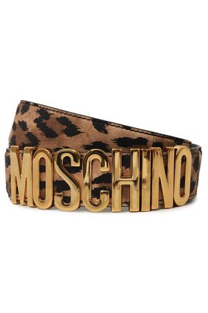 Замшевый ремень Moschino