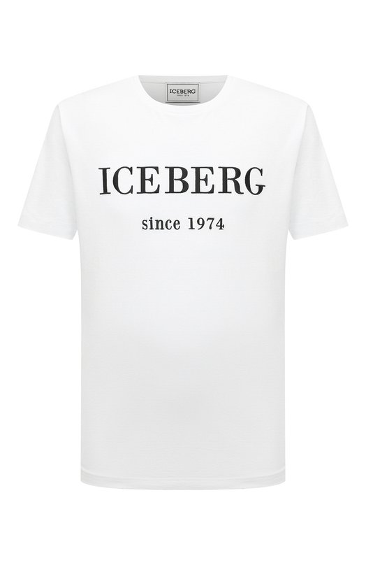 Где купить Хлопковая футболка Iceberg Iceberg 