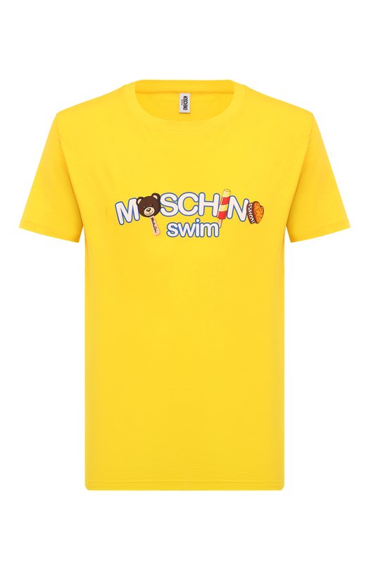 Где купить Хлопковая футболка Moschino Moschino 