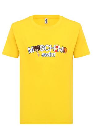 Хлопковая футболка Moschino