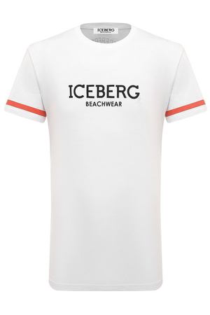 Хлопковая футболка Iceberg