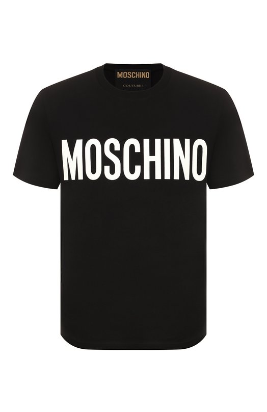 Где купить Хлопковая футболка Moschino Moschino 