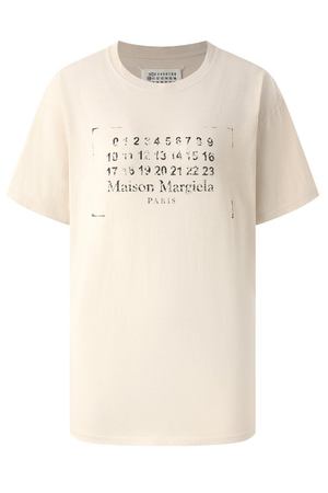 Хлопковая футболка Maison Margiela