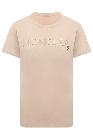 Хлопковая футболка Moncler