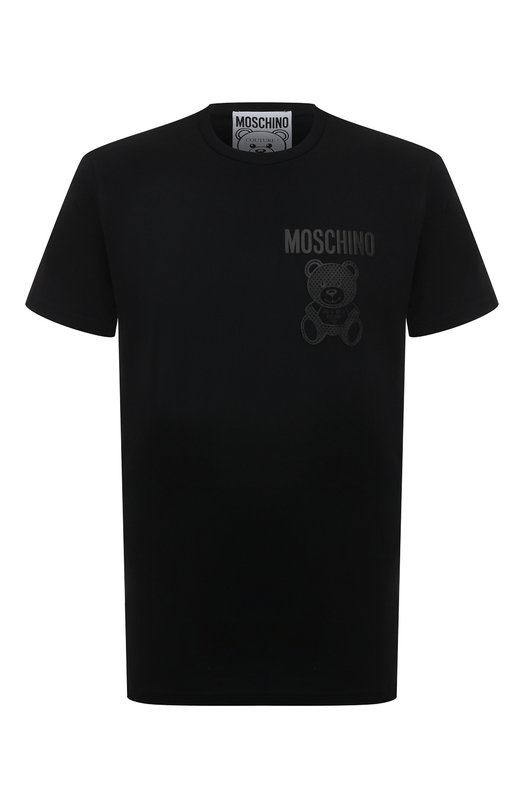 Где купить Хлопковая футболка Moschino Moschino 