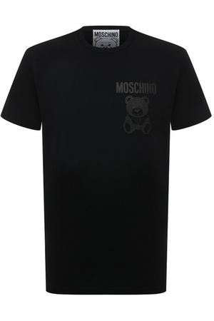 Хлопковая футболка Moschino