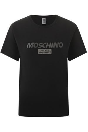 Хлопковая футболка Moschino