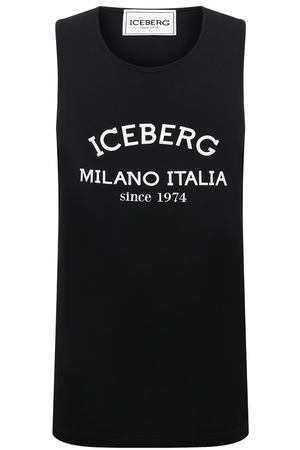 Хлопковая майка Iceberg