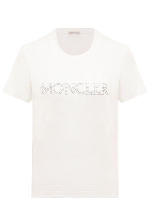 Хлопковая футболка Moncler