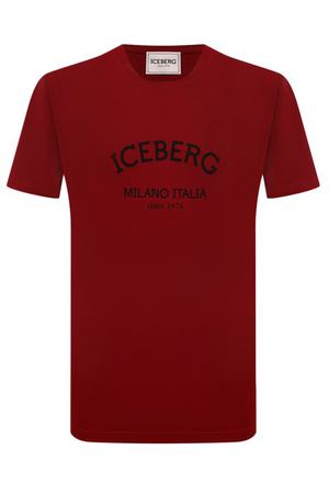 Хлопковая футболка Iceberg