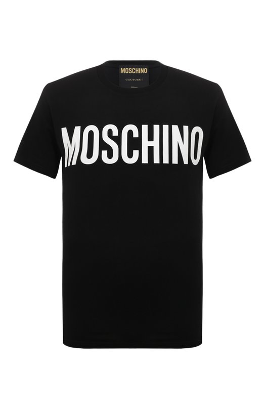 Где купить Хлопковая футболка Moschino Moschino 