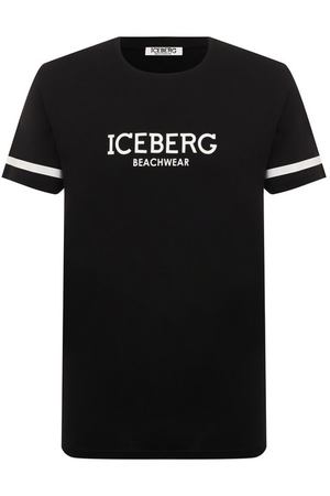 Хлопковая футболка Iceberg