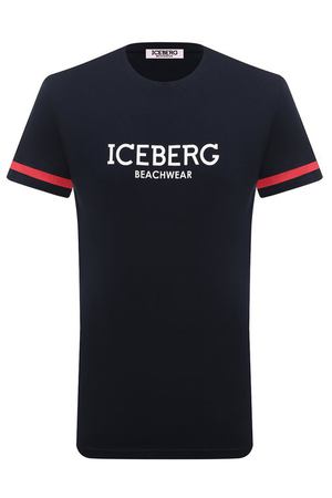 Хлопковая футболка Iceberg