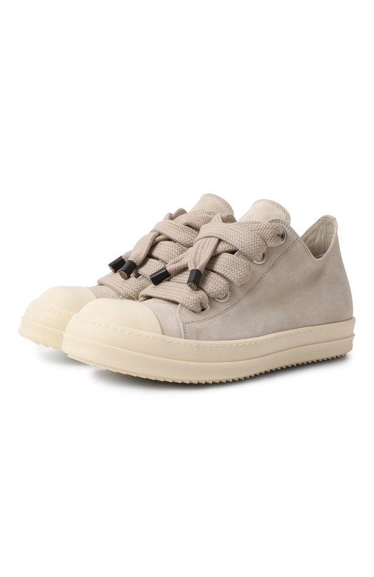 Где купить Замшевые кеды Luxor Jumbo Padded Low Rick Owens Rick Owens 