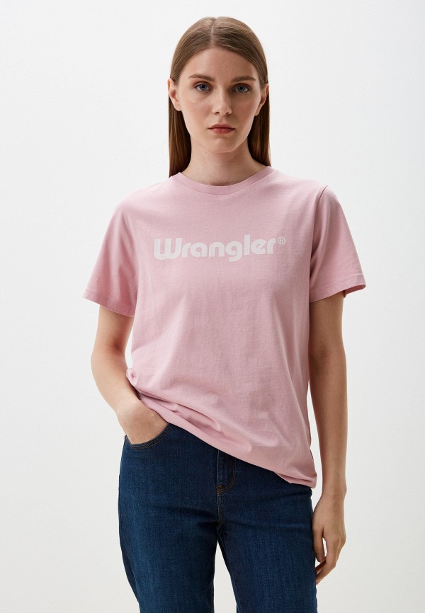 Где купить Футболка Wrangler Wrangler 