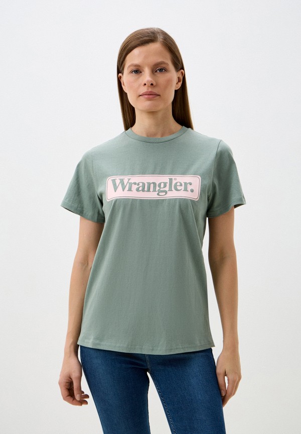 Где купить Футболка Wrangler Wrangler 