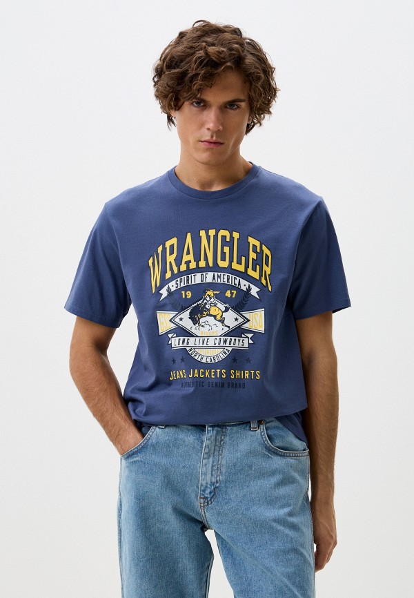 Где купить Футболка Wrangler Wrangler 