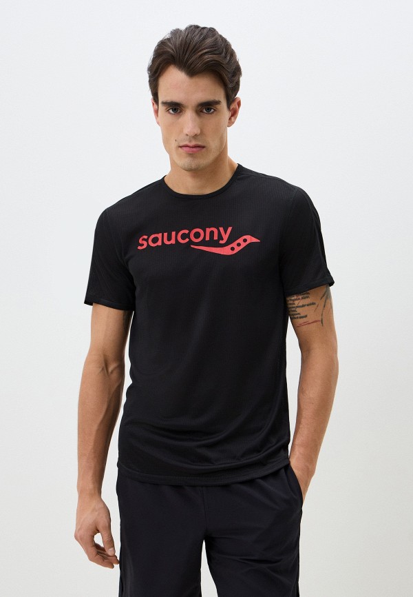 Где купить Футболка спортивная Saucony Saucony 