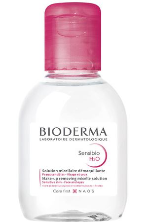 BIODERMA Мицеллярная вода для очищения нормальной и чувствительной кожи лица Sensibio H2O 100.0