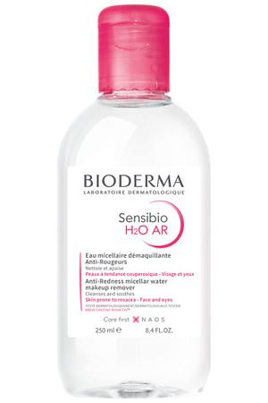 BIODERMA Мицеллярная вода для очищения чувствительной кожи лица с покраснениями Sensibio H2O AR 250.0