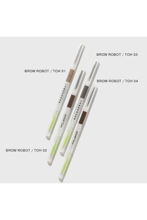 INFLUENCE BEAUTY Карандаш для бровей BROW ROBOT автоматический ультратонкий