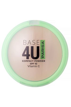 PARISA COSMETICS Пудра для лица прессованная Base4U PP-02