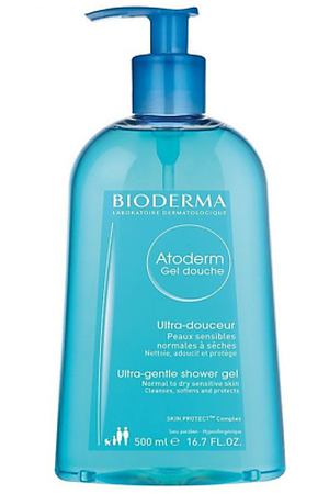 BIODERMA Мягкий очищающий гель для душа для нормальной, сухой и атопичной кожи Atoderm 500.0