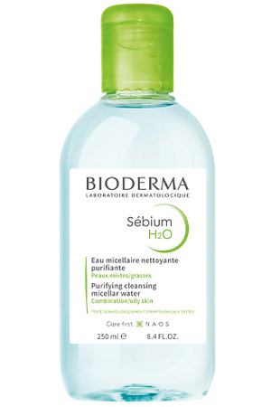 BIODERMA Мицеллярная вода очищающая для жирной и проблемной кожи лица Sebium 250.0