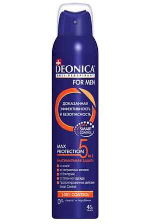 Deonica DEONICA Дезодорант мужской 5Protection 200.0