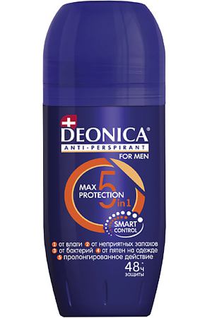 Deonica DEONICA Антиперспирант 5Protection FOR MEN (ролик) 50