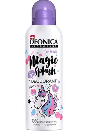 Deonica DEONICA Спрей дезодорант детский Magic Splash защищает от запахов до 24 часов 125