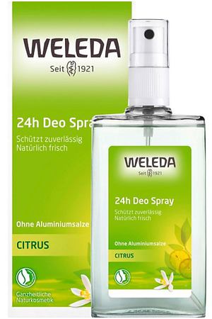 WELEDA Натуральный цитрусовый дезодорант-спрей Citrus 100.0