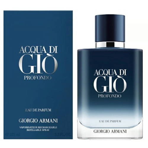 Где купить GIORGIO ARMANI Парфюмерная вода Acqua Di Gio Profondo, перезаполняемый Giorgio Armani 