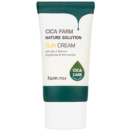 Где купить FARMSTAY Крем для лица солнцезащитный Cica Farm Nature Solution Eye Cream SPF50+ / PA++++ FarmStay 