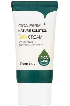 FARMSTAY Крем для лица солнцезащитный Cica Farm Nature Solution Eye Cream SPF50+ / PA++++