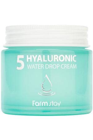 FARMSTAY Крем для лица суперувлажняющий с гиалуроновым комплексом Hyaluronic 5 Water Drop Cream