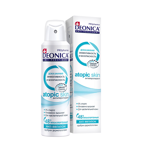 Где купить Deonica DEONICA PROpharma Антиперспирант ATOPIC SKIN 150.0 Deonica 