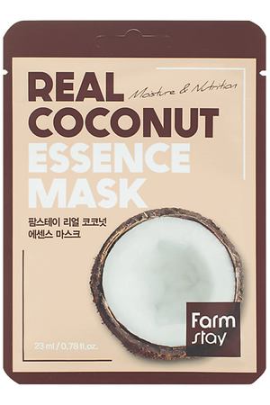 FARMSTAY Маска для лица тканевая с экстрактом кокоса Real Coconut Essence Mask