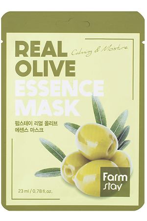 FARMSTAY Маска для лица тканевая с экстрактом оливы Real Olive Essence Mask