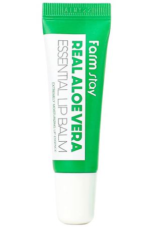 FARMSTAY Бальзам для губ с алоэ Real Aloe Vera Essential Lip Balm