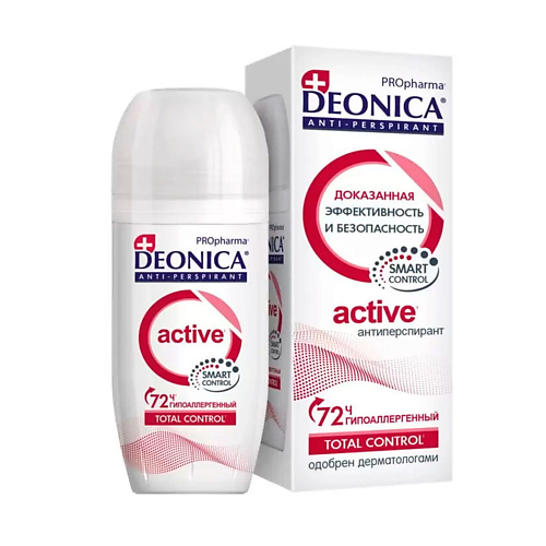 Где купить Deonica DEONICA Антиперспирант PROpharma ACTIVE 50.0 Deonica 