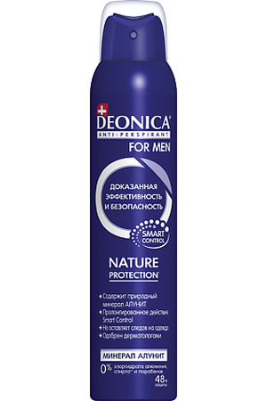 Deonica DEONICA FOR MEN Антиперспирант NATURE PROTECTION 200.0