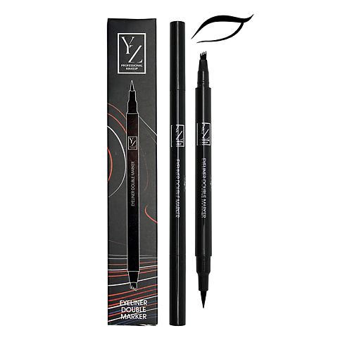 Где купить YLLOZURE Двойная подводка для глаз Double Eyeliner Yllozure 