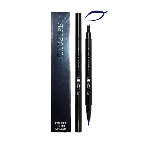 Где купить YLLOZURE Двойная подводка для глаз Double Eyeliner Yllozure 