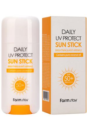 FARMSTAY Стик для лица Солнцезащитный SPF50 PA++++ Daily UV Protect Sun Stick