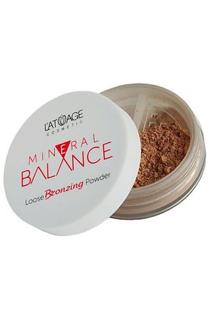 L'ATUAGE COSMETIC Пудра-бронзер Рассыпчатая Минеральная MINERAL BALANCE