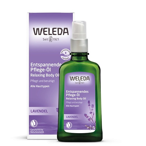 Где купить WELEDA Расслабляющее масло для тела с лавандой Lavender Relaxing Body Oil 100.0 Weleda 